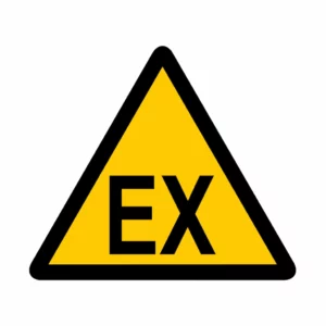 Panneau ATEX zone explosive – signalétique de sécurité dans la région du Valais romand