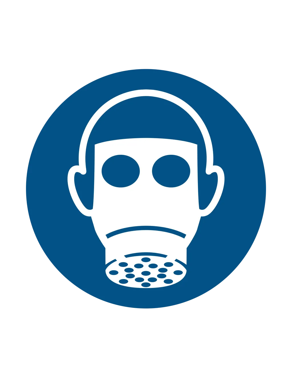 Panneau d'obligation ISO 7010 M019 port protection respiratoire obligatoire – panneau d'obligation réglementaire dans nos ateliers en Valais