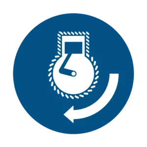 Panneau d'obligation ISO 7010 M038 demarrer moteur obligatoire – signalisation des consignes dans notre atelier en Valais