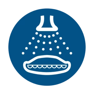 Panneau d'obligation ISO 7010 M043 activer pulverisation canot obligatoire – signalisation des consignes dans la région du Valais romand