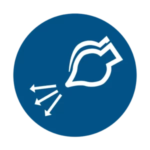 Panneau d'obligation ISO 7010 M044 activer air canot sauvetage obligatoire – panneau d'obligation réglementaire à Aigle dans le canton de Vaud (Suisse romande)