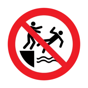 Poussée interdite – pictogramme danger P062