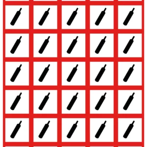 Visuel autocollant 40x40 GHS04 gaz sous pression